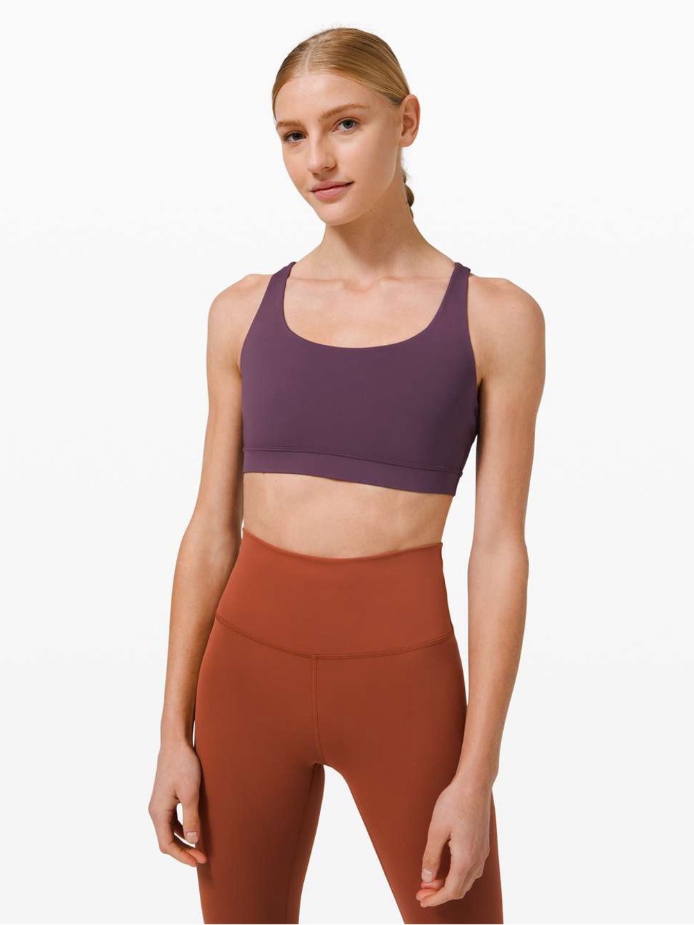 Lululemon Energy Bra in Grape Thistle Women’s Size 4